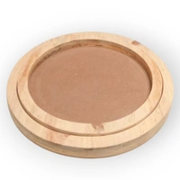 Round Pinewood Frame - 8 Inches