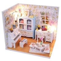 DIY RoomBox / Dollhouse Open - With Window - 8 * 8 * 8 Inches