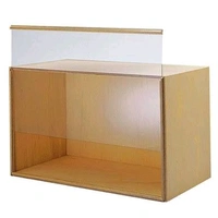 DIY RoomBox / Dollhouse - With Acrylic Cover ( Room Box ) - 12 * 9 * 8 Inches