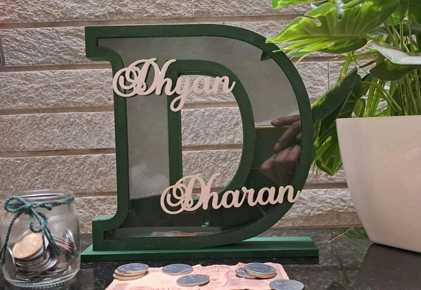 Monogram/ Letter / Alphabet Piggy Bank