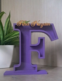 Monogram/ Letter / Alphabet Piggy Bank