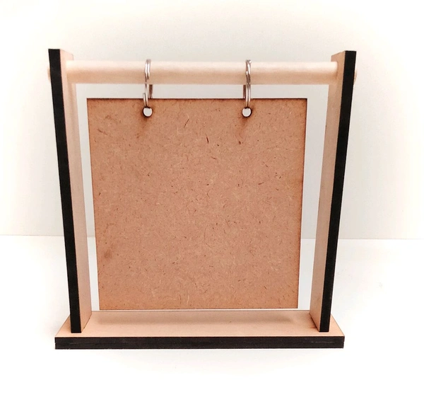 Revolving Stand with Blanks For Calendar