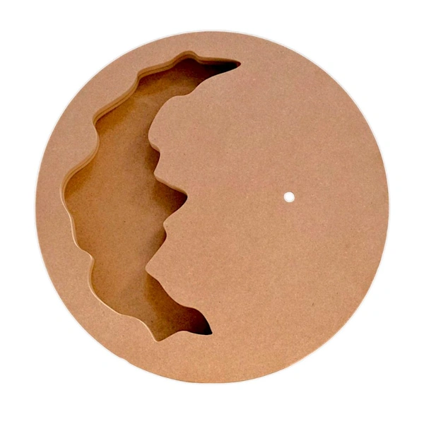 Geode / Agate Round Varmala / Flower Preservation Base - Model 1 - 16 Inches, 24mm