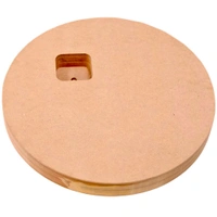 Geode / Agate Round Varmala / Flower Preservation Base - Model 1 - 16 Inches, 24mm