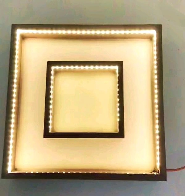 LED Lights - Teakwood Double Frame - With Photo Frame - 10 * 8 * 1.5 Inch