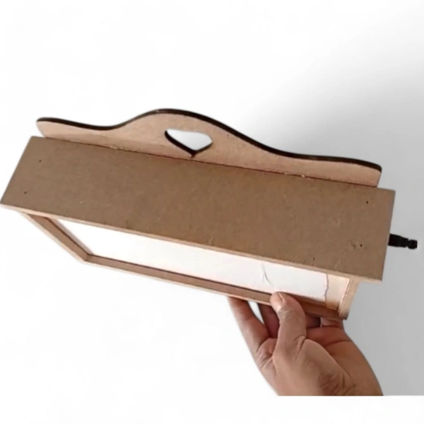 Shadow Box with Key Holder - 12 * 8 * 2.5 inches