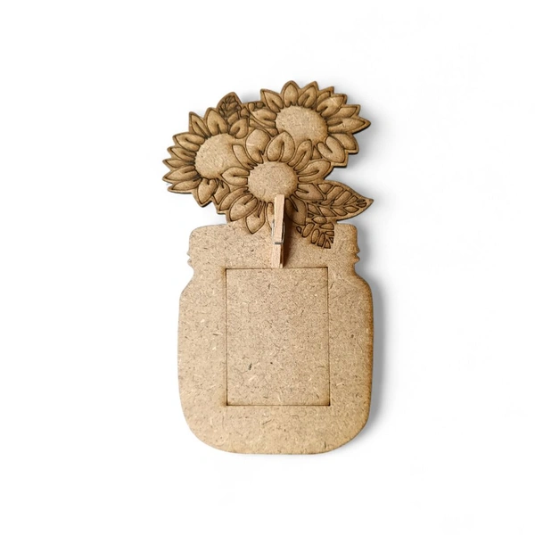 Flower Vase - Photo Fridge Magnet - - 10 pcs