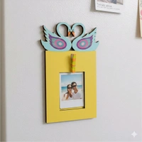 Swan - Photo Fridge Magnet - 5 pcs