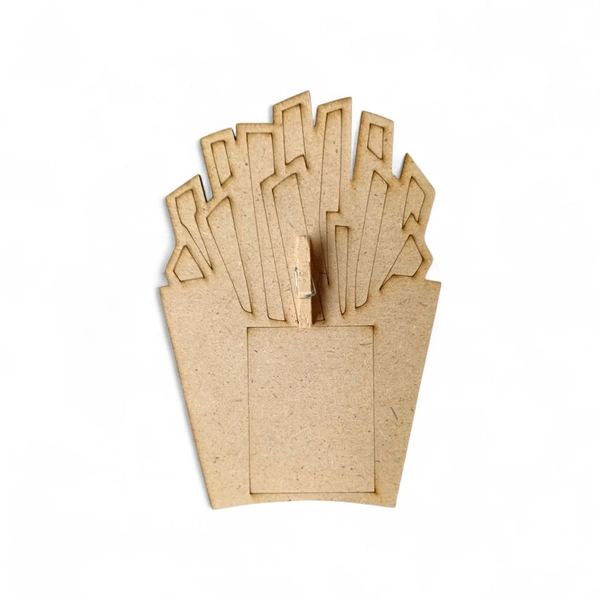 French Fries - Photo Fridge Magnet - 10 pcs