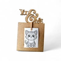 You - Me - Photo Fridge Magnet - 10 pcs