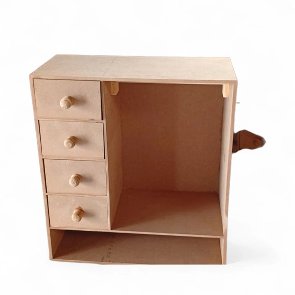 Doll House with Drawer Doll Cloth Hanger Organizer - 18*12*6 inches