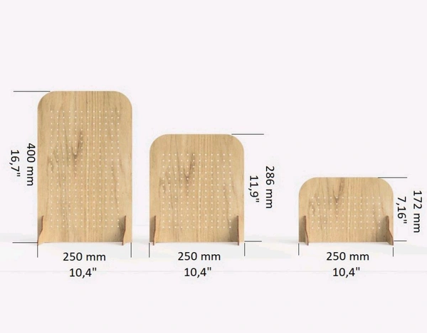 Simple Earrings Showcase / Earring Stand Organiser Set 3 Sizes