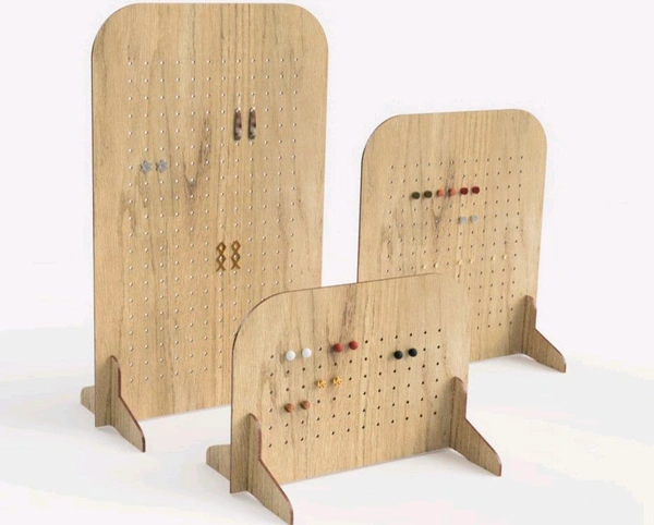 Simple Earrings Showcase / Earring Stand Organiser Set 3 Sizes