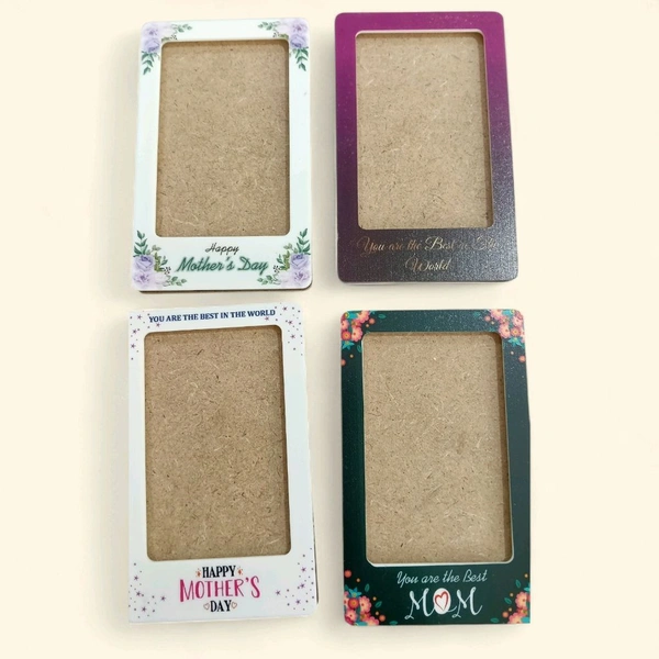 Mother's Day Photo Fridge Magnets - set of 4