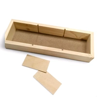 Wooden Dry Fruits Box With Partition - Set of 4