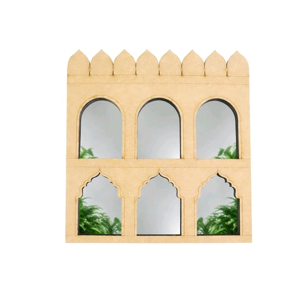 Jharokha With 6 Mirror - 15.75 * 15 inches
