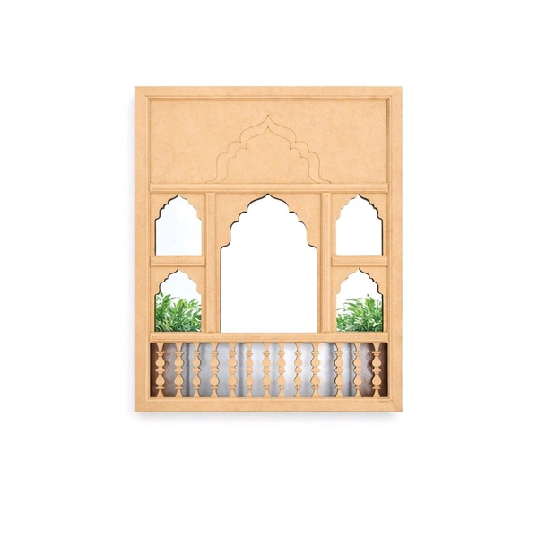 Jharokha With 5 Mirror - 12.5 * 12 inches