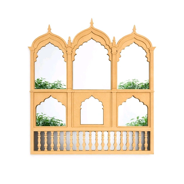 Jharokha With 6 Mirror - 20 * 18.5 inches