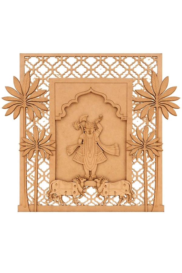 Jharokha Set With Shree Nath Ji - 34 * 27 * 1.5 inches