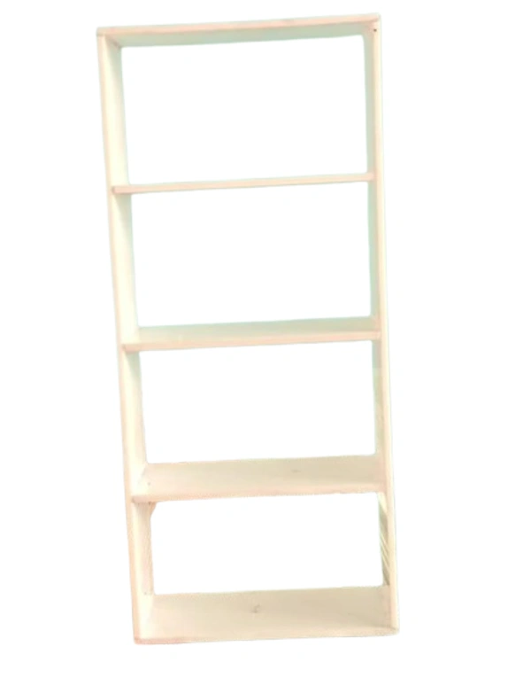 DIY Miniature white Acrylic Shelf / Rack - 5 pcs