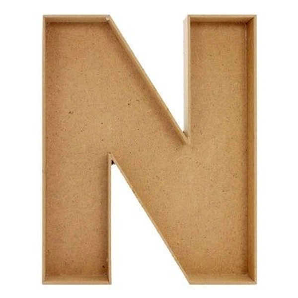 Monogram Letter Box Chocolate / Flower Fillable Box For Hamper Making / Charcuterie Board  - 10 Inch, 4mm, N, 4mm, A