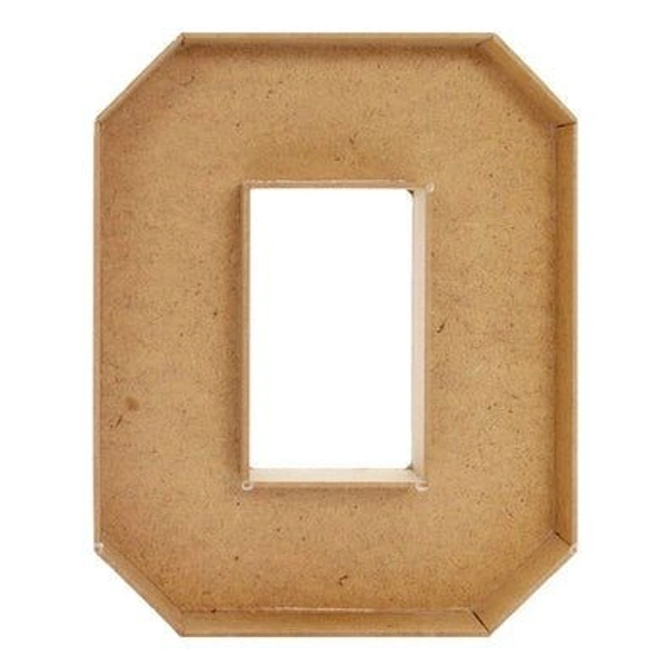 Monogram Letter Box Chocolate / Flower Fillable Box For Hamper Making / Charcuterie Board  - 8 Inch, 4mm, O, 4mm, A