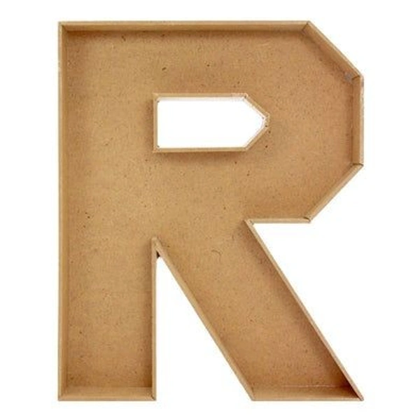 Monogram Letter Box Chocolate / Flower Fillable Box For Hamper Making / Charcuterie Board  - 6 Inch, 4mm, R, 4mm, A