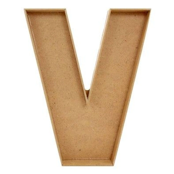 Monogram Letter Box Chocolate / Flower Fillable Box For Hamper Making / Charcuterie Board  - 6 Inch, 4mm, V, 4mm, A