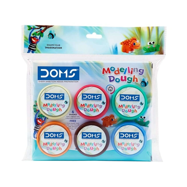 Doms Modelling Dough 6 Shades 