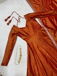 Tissu Gown - orange, L-40