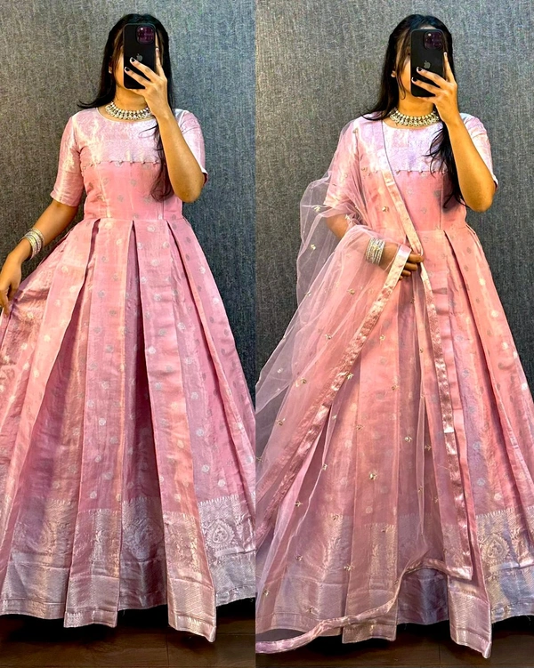 GOWN - Blush Pink, M-38