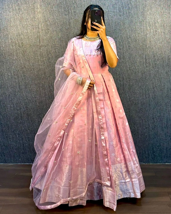 GOWN - Blush Pink, M-38