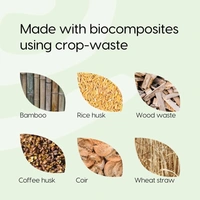 EHORA RICE HUSK COMFY MUG - 200 ML, Cocoa Bean, 3-4 Working Days