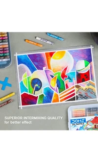 Doms 50 Shades Oil Pastels With Case 