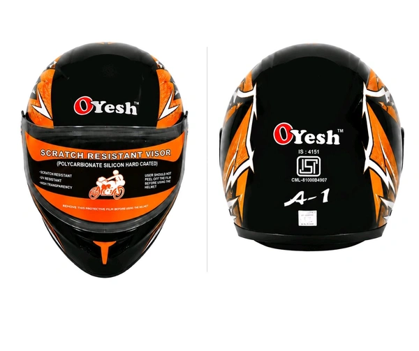 Helmet Bike - Web Orange