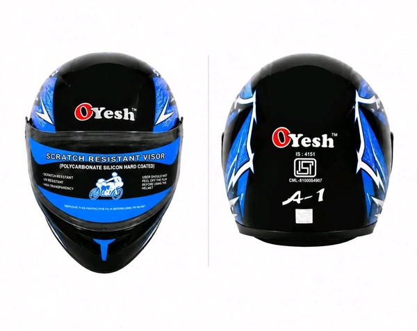 Helmet Bike - Blue