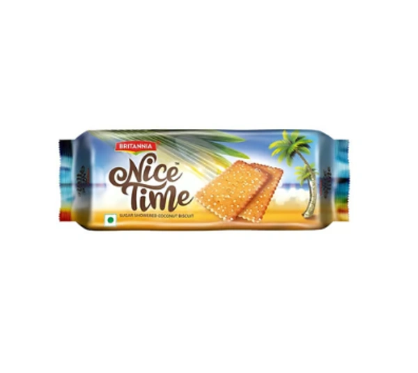 Britannia Nice Time Coconut Biscuit - 143 GM