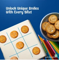 Britannia Milk Bikis Milk Sandwich Cream Biscuits - 200 GM