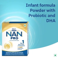 Nestle Nan Pro Stage 1 Infant Formula Powder - Upto 6 Months - 400 GM