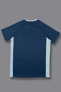 Drizone-Pack of 16 Pcs-@150/Pc-Round Neck Half Sleeve T-Shirt - Dark Grey, Sky blue, Airforce,Black, M,L,XL,XXL