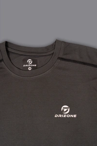 Drizone-Pack of 20 Pcs-@170/Pc- Round neck Full Sleeve Designer T-Shirt With Flat Seamer Stiching - White, Dark Grey, Wine, Black, Sky, M,L,XL,XXL