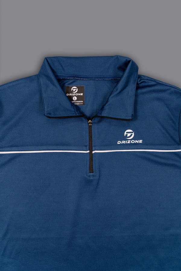 Drizone-Pack of 24 Pcs-@170/Pc-Polo Full Sleeve Designer T-Shirt With Piping - Black, Dark Grey, Airforce, Sky Blue, Wine, Olive, M,L,XL,XXL