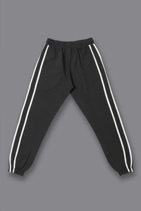 Drizone-Pack of 4 Pcs-@240/Pc- NS Stripe Jogger - M,L,XL,XXL, Black