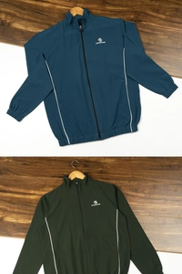 Drizone-Pack of 20 Pcs-@488/Pc- Sports NS Lycra Designer Tracksuit - M,L,XL,XXL, Black, Dark Grey, Olive green, Air force, Navy Blue