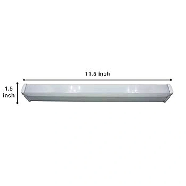 Sun 12 Watt 12V DC LED Tube Light Batten - 1 Feet, 1000 Lumens, Works with 12V Battery & Solar Panel
