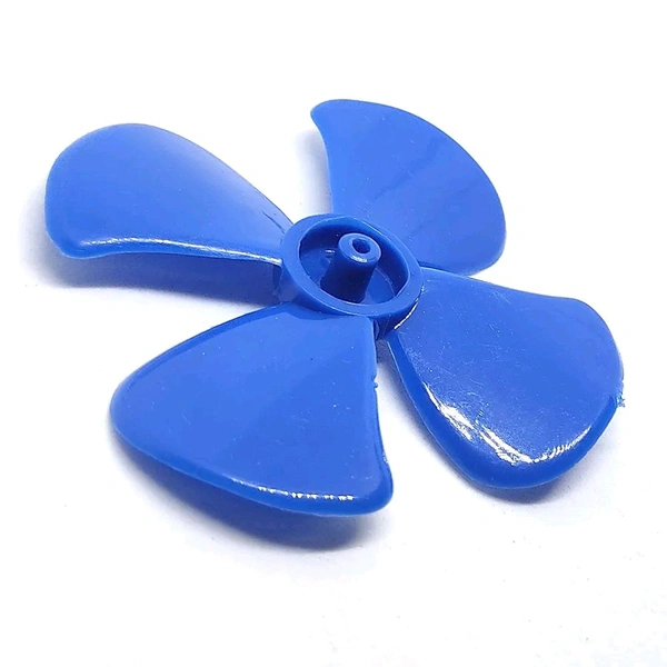 Scriptronics® Toy Motor Fan 4 Wing Fan Plastic Dc Motor Propeller Mini Fan Blade 4 Wing Propeller for DIY Projects, Kids Project (Pack of 35)