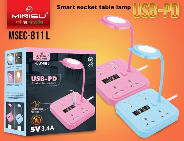Smart Socket Table Lamp Random Colour