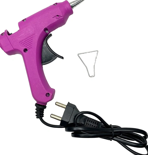  Hot Melt Glue Gun, 60Hz Fast Heating Gluegun with Free 1 Transparent Glue sticks for Arts and Crafts, Toys, repairing & Home use. 60w