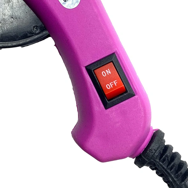  Hot Melt Glue Gun, 60Hz Fast Heating Gluegun with Free 1 Transparent Glue sticks for Arts and Crafts, Toys, repairing & Home use. 60w