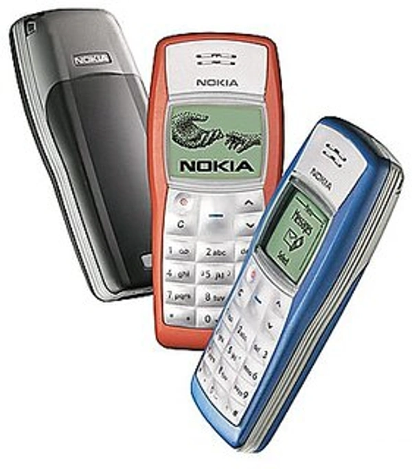 Refurbished Nokia 1100 (Single SIM, 1.2 Inch Display, Assorted Colour ) - Superb Condition, Like New